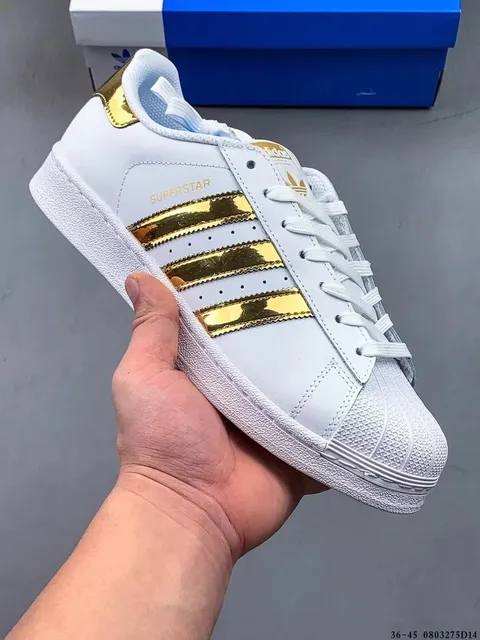 Adidas Superstar Metallic Gold