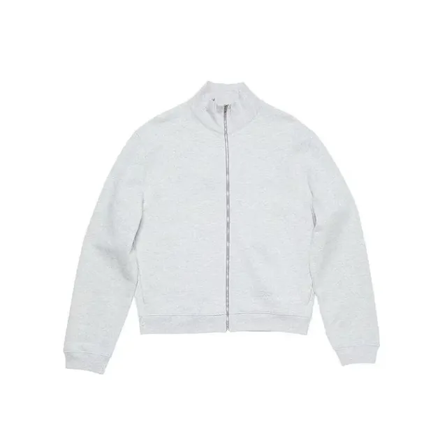 Acne Studios Zip-Up Sweatshirt Heather Grey