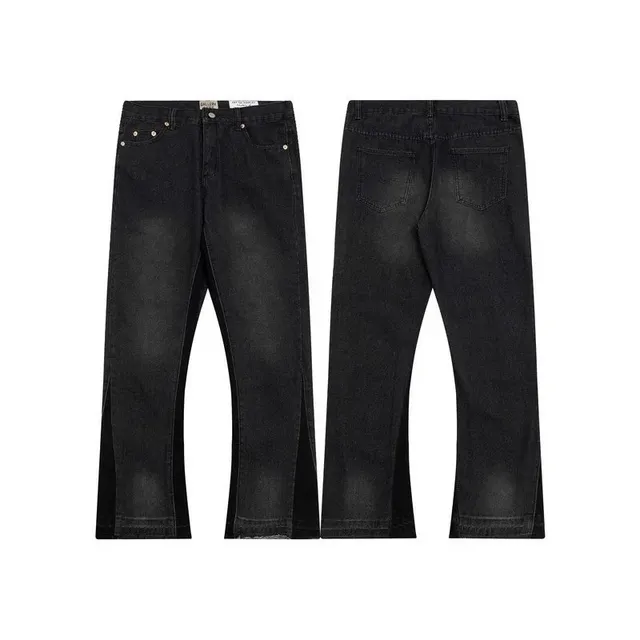 Levi's Flared Jeans Black Distressed