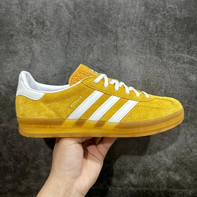 阿迪Gazelle 白黄HQ8716