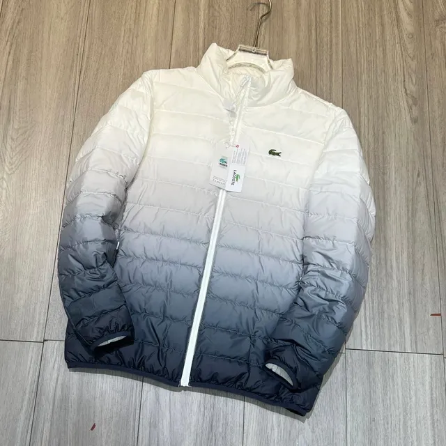 Lacoste Puffer Jacket Ombre Gradient