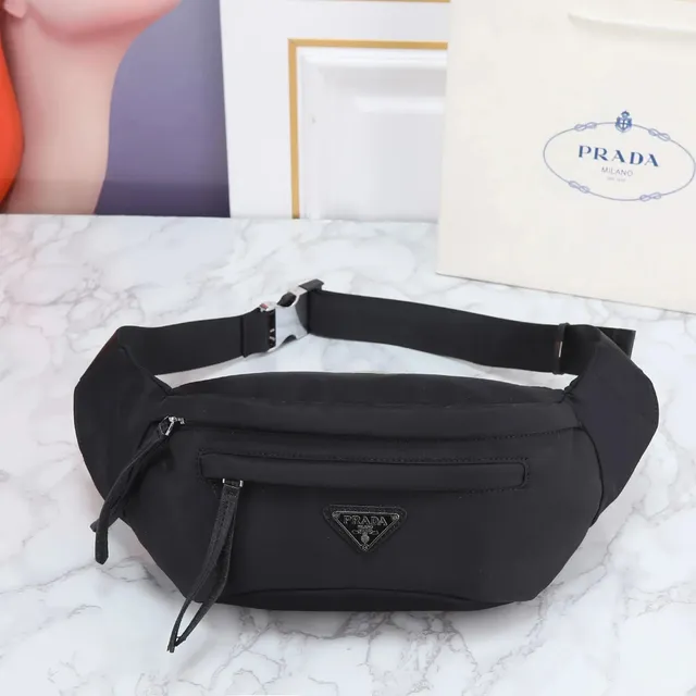 Prada Waist Bag Nylon with Triangle Logo