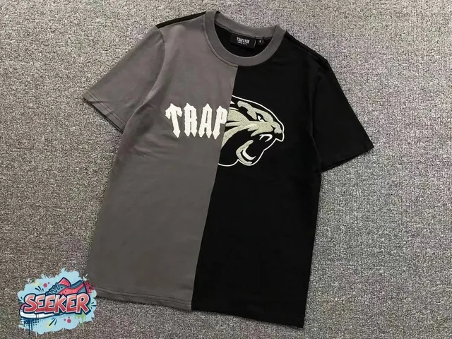 Trapstar Split Panel Tee Panther Graphic