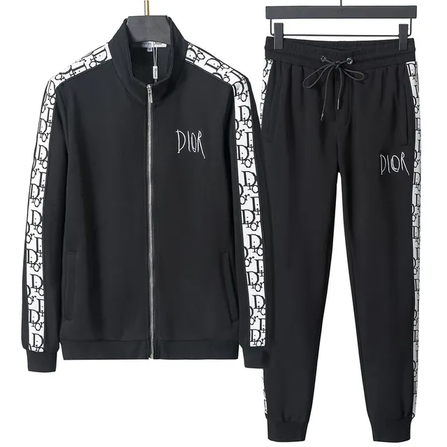 Dior Track Suit Oblique Logo Stripe