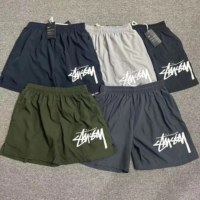 Stüssy Logo Shorts Signature Graffiti Print