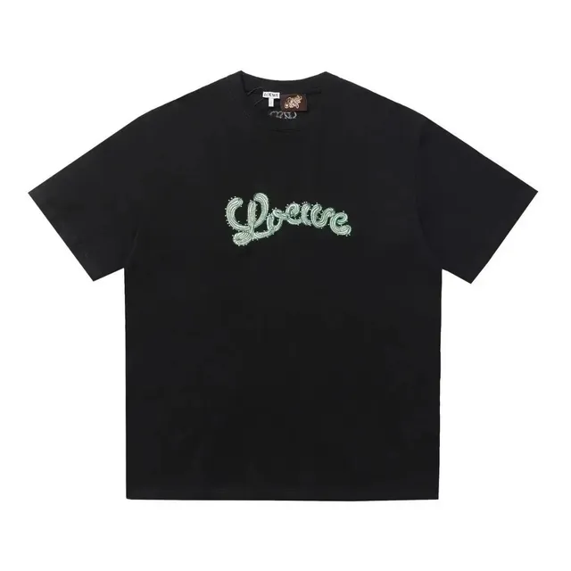 Loewe Logo T-Shirt Beaded Logo