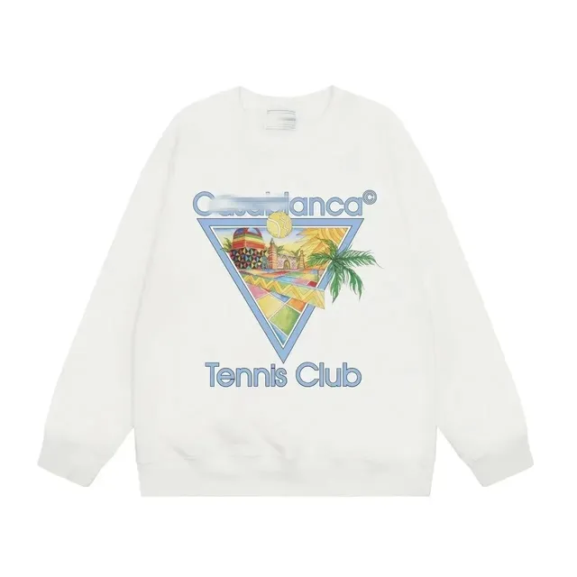 Casablanca Tennis Club Sweatshirt Graphic Print