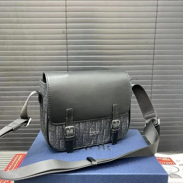 Dior Saddle Bag Oblique Print