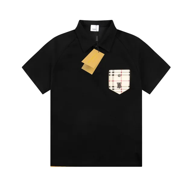 Burberry Polo Shirt Check Pocket