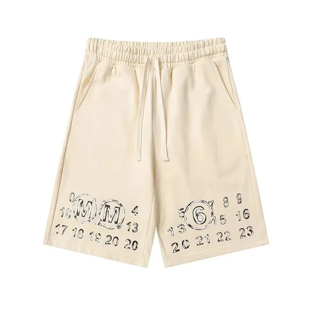 Maison Margiela Numbered Shorts MM6 Print