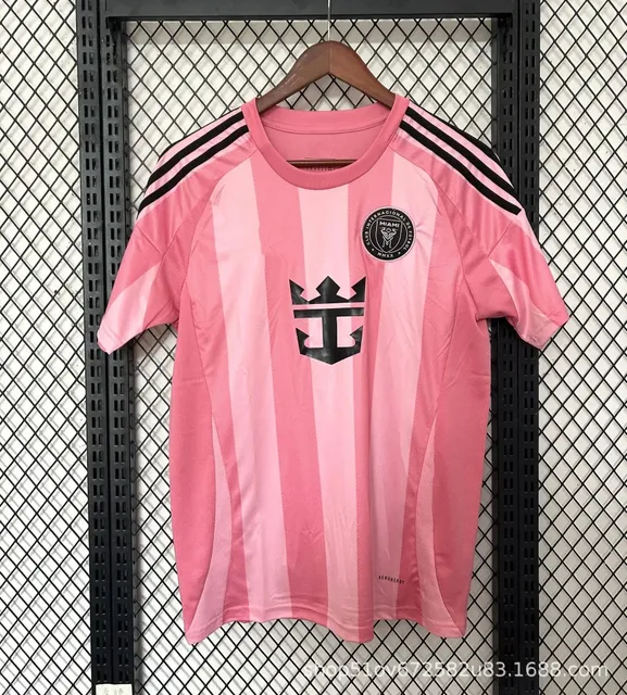 Adidas Inter Miami CF Home Jersey 2023 Pink Stripe
