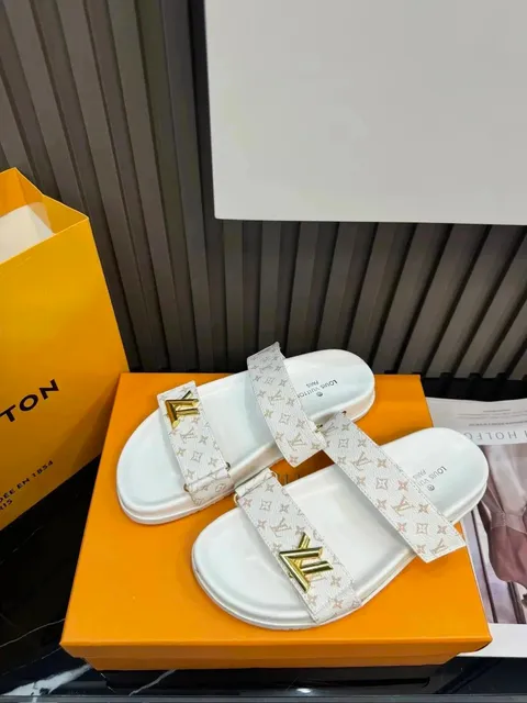 Louis Vuitton LV Slide Sandal Monogram Canvas