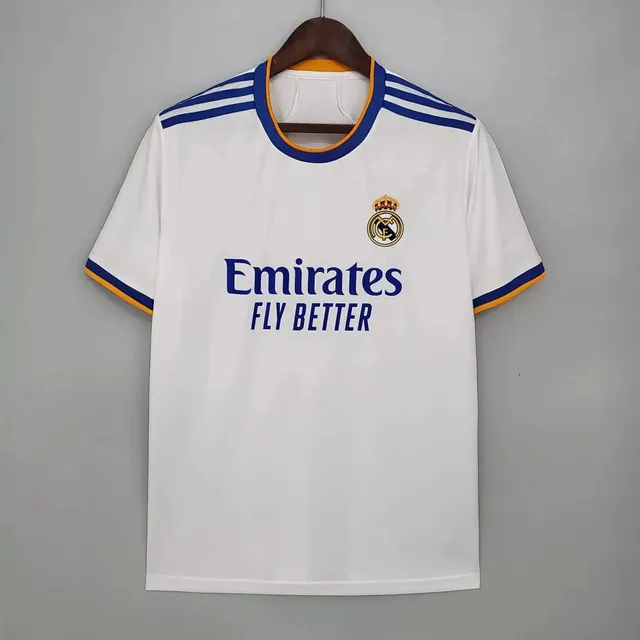 Adidas Real Madrid Home Jersey Emirates Fly Better