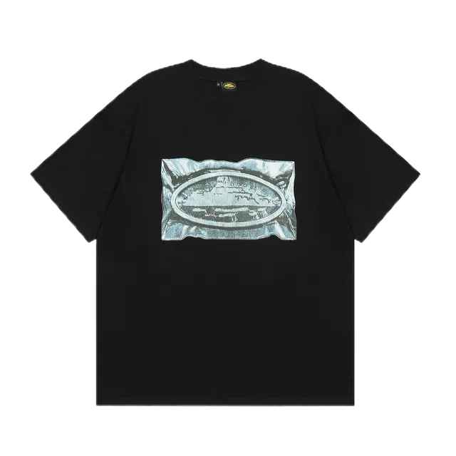 Corteiz Graphic Tee Silver Foil Print