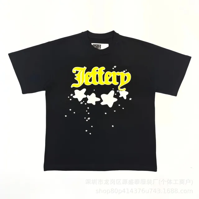 Sp5der Graphic Tee Jettery Stars