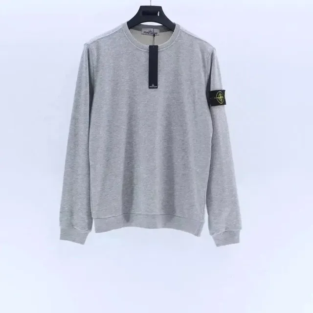 Stone Island Crewneck Sweatshirt Grey Marled