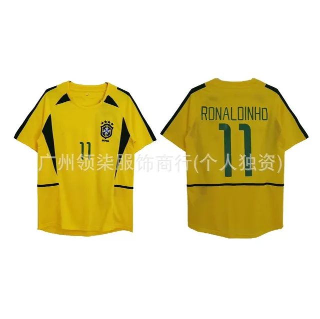 Nike × Brazil National Team Brazil Home Jersey Ronaldinho #11