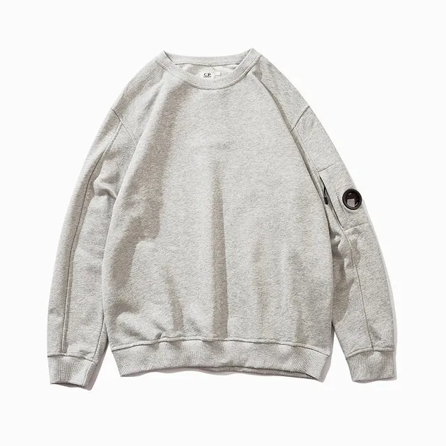 C.P. Company Goggle Sweatshirt Heather Grey