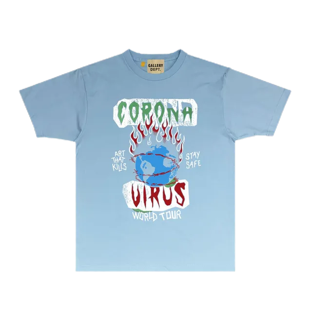 Gallery Dept. Graphic Tee Corona Virus World Tour
