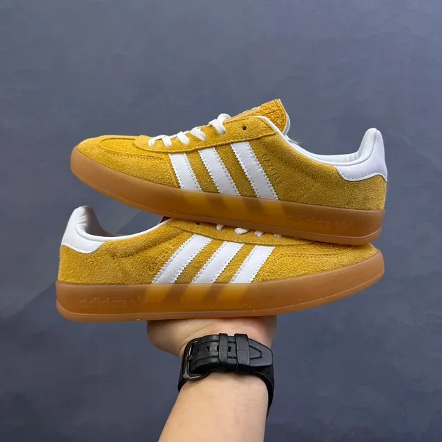 Adidas Samba Mustard Suede