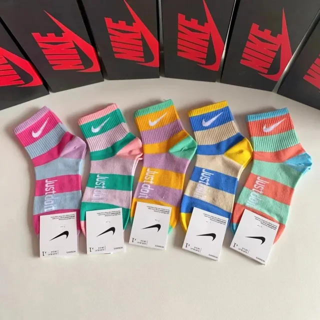 Nike Crew Socks Colorblock Stripe