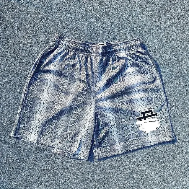 Off-White Snake Print Shorts Snake Print