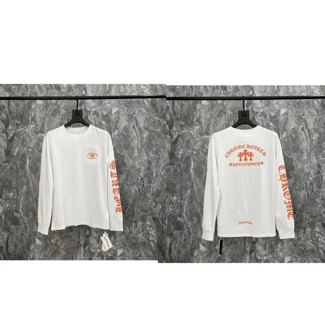 Chrome Hearts Long Sleeve Tee Hollywood Cross