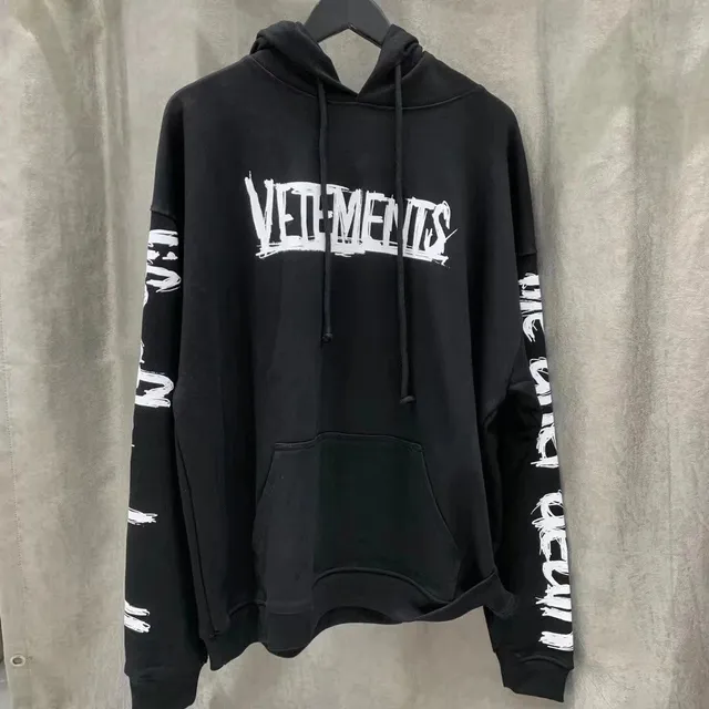 Off-White Hoodie Painted Logo