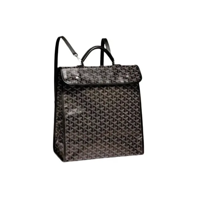 Goyard St. Louis Backpack Goyardine Canvas