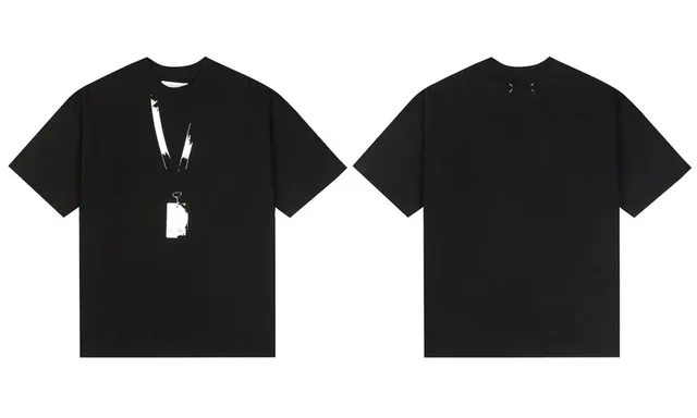 Maison Margiela Tag T-Shirt Lanyard Print