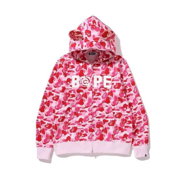 BAPE Full Zip Hoodie Camouflage