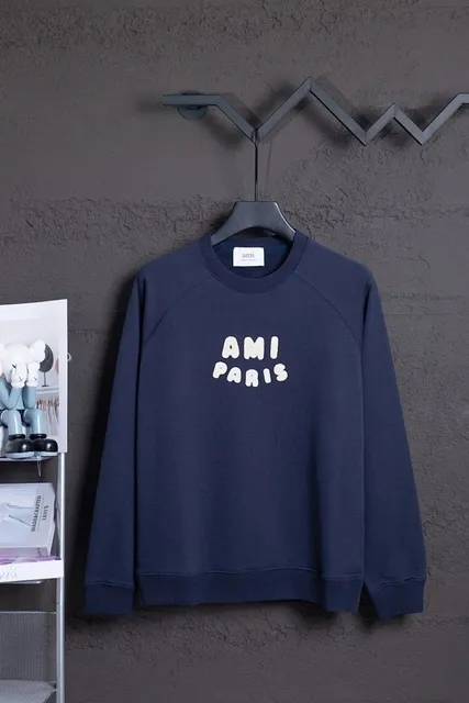 Crewneck Sweatshirt AMI Paris Logo