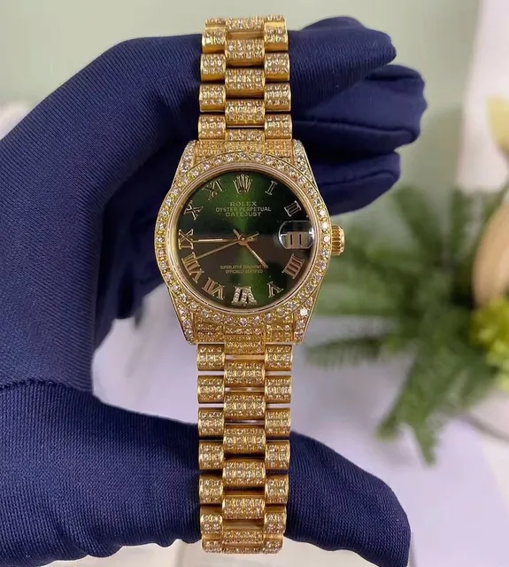 Rolex Oyster Perpetual Datejust Diamond Bezel and Bracelet