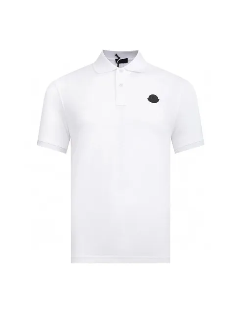 Moncler Polo Shirt Black Logo