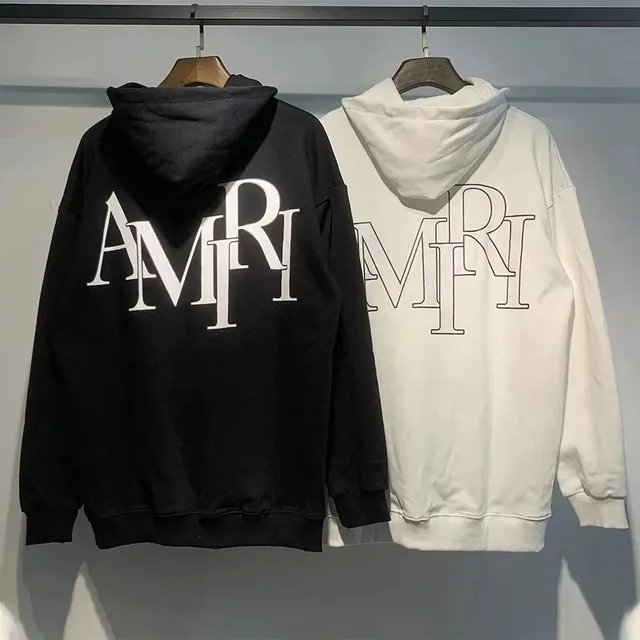 Amiri Logo Hoodie Outline Logo