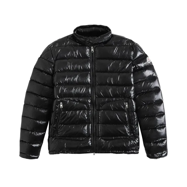 Moncler Classic Puffer Jacket Glossy Nylon