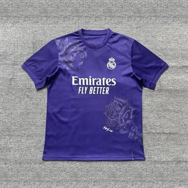 Adidas Real Madrid Jersey Emirates Fly Better Rose Print