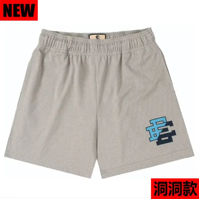 Eric Emanuel Mesh Shorts Pixel Logo