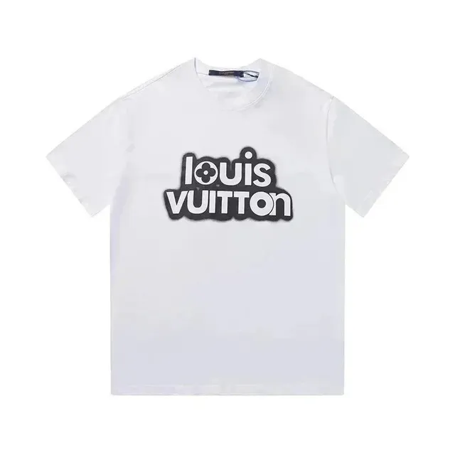 Louis Vuitton Logo T-Shirt Bold Monogram Print