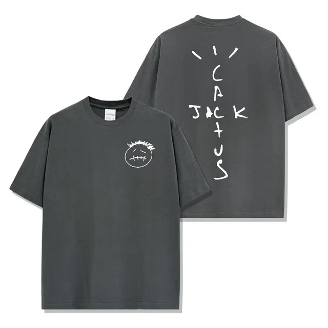 Travis Scott T-Shirt Cactus Jack Face & Signature