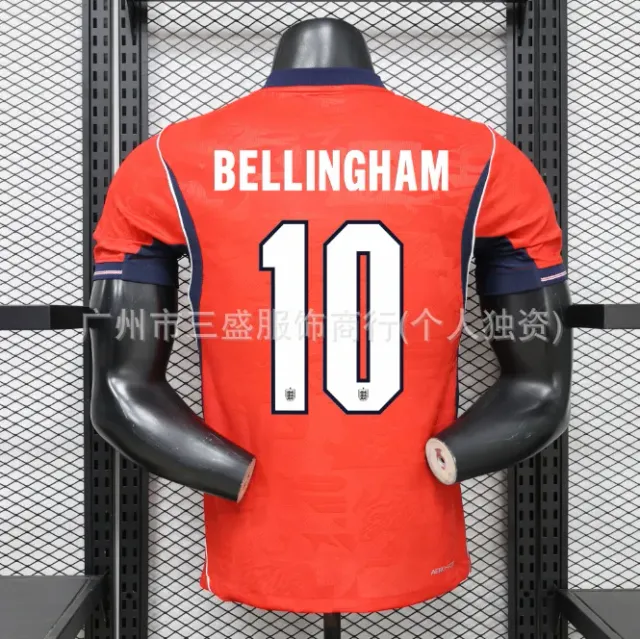 Nike England Home Jersey Bellingham #10