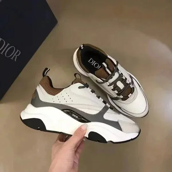 Dior B22 White Grey Brown