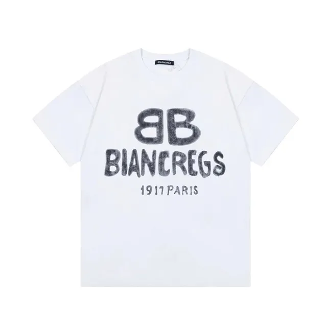 Balenciaga Logo Tee BB Print
