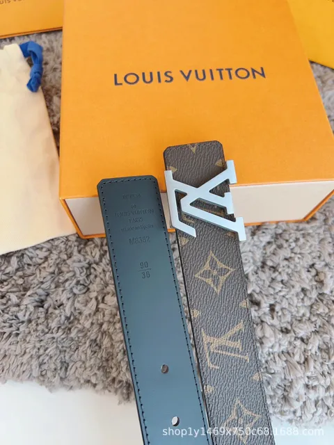 Louis Vuitton LV Initiales Belt Monogram Canvas