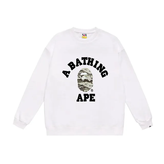 BAPE Crewneck Sweatshirt A Bathing Ape Logo