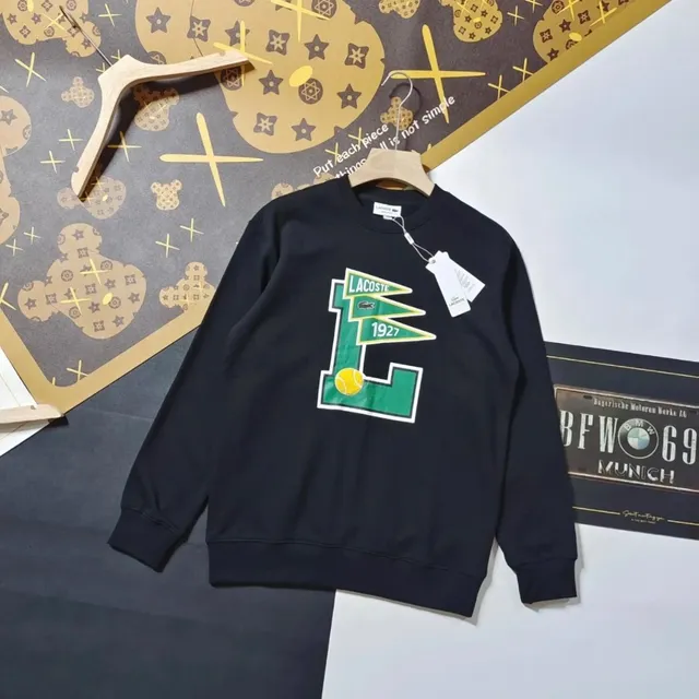 Lacoste Crewneck Sweatshirt 1927 Logo Graphic
