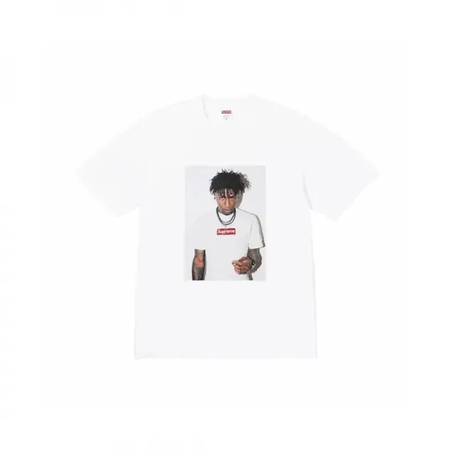 Supreme Box Logo Tee Travis Scott Photo Print