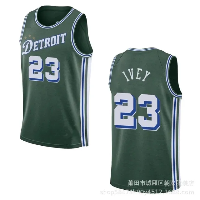 Nike Basketball Jersey Detroit Pistons Allen Iverson #23