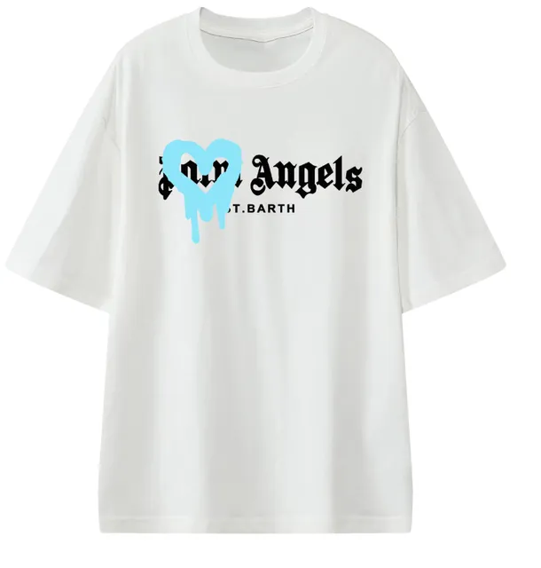 Palm Angels Graphic Tee Heart Logo