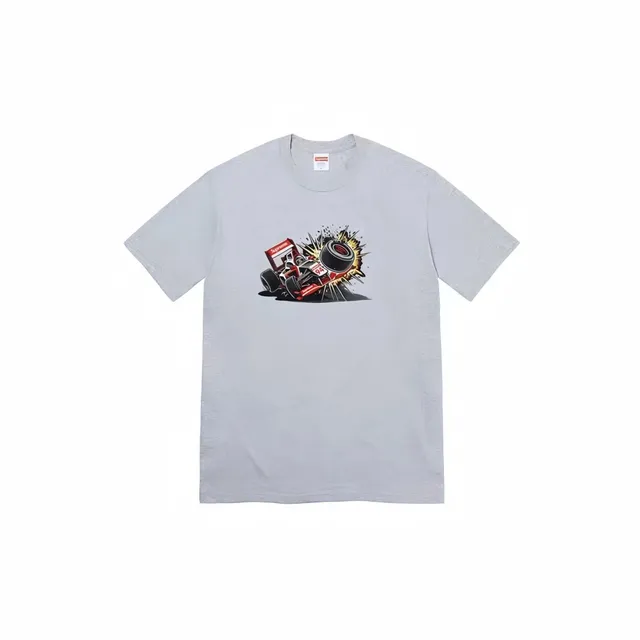 Supreme Racing Car Tee Grey